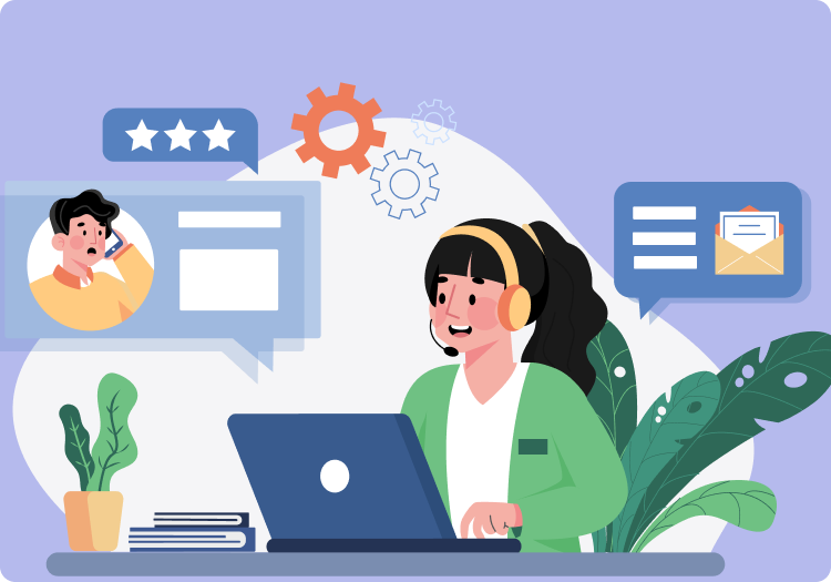 Customer service's hero image