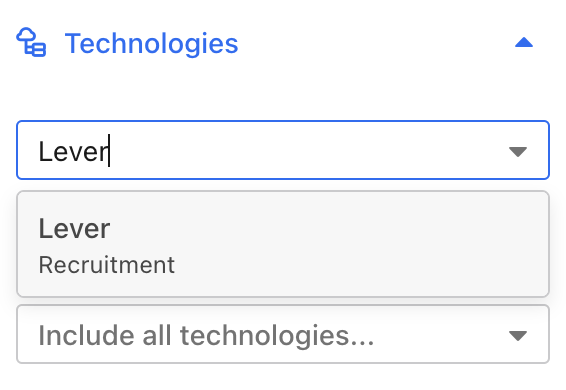 Technologies filter